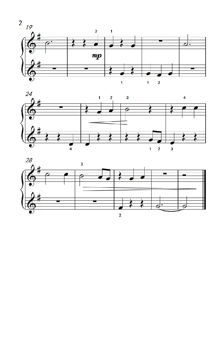 牧场是我家-学生使用（约翰·汤普森 成人钢琴教程 第一册）