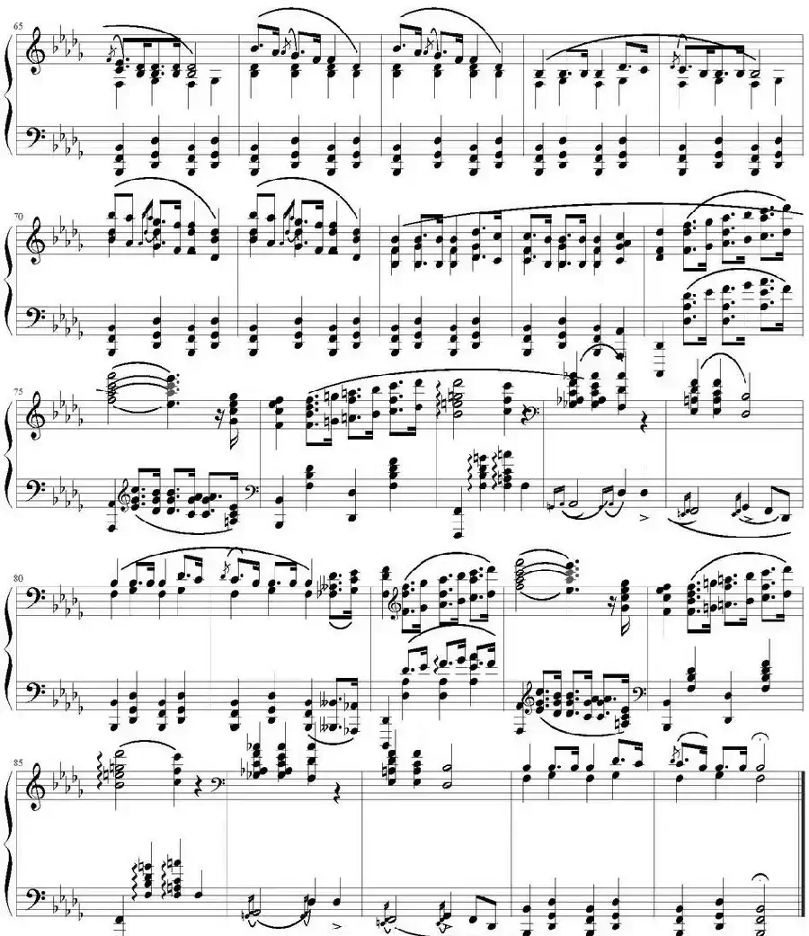 葬礼进行曲(选自《奏鸣曲》,Op.35)