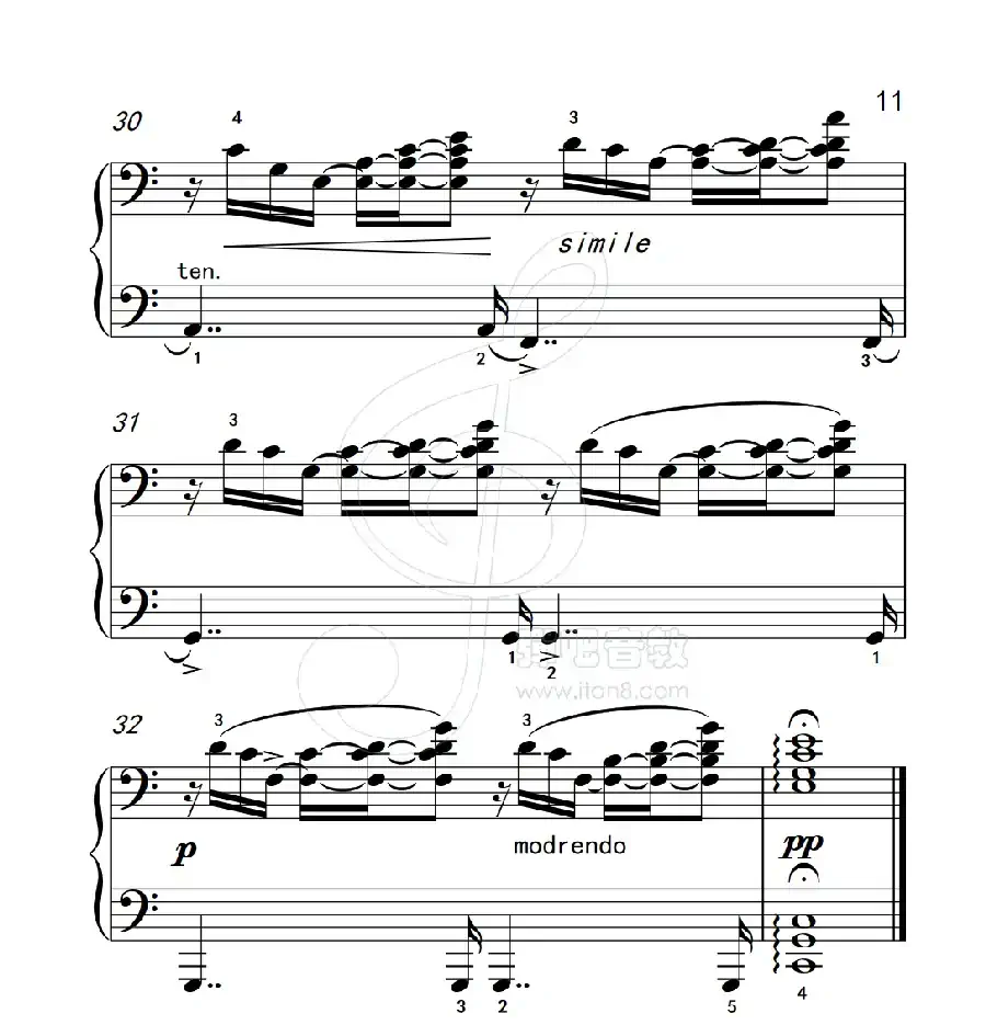 练习曲 10(克拉莫钢琴练习曲60首)