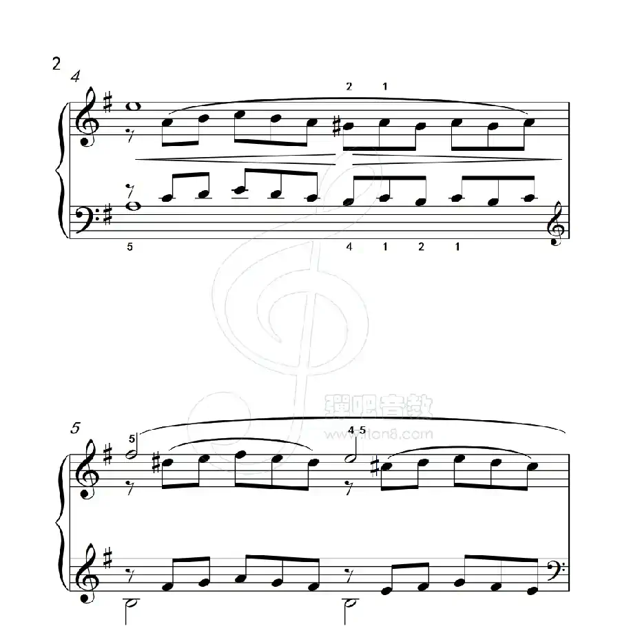 练习曲 2(克拉莫钢琴练习曲60首)