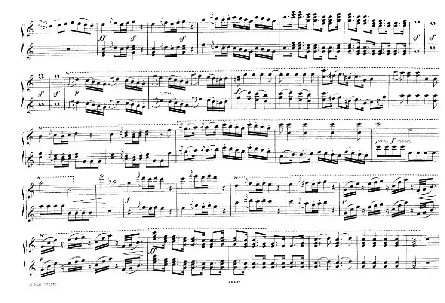 Overture（选自歌剧《奥菲欧与犹丽狄茜》）（四手联弹）