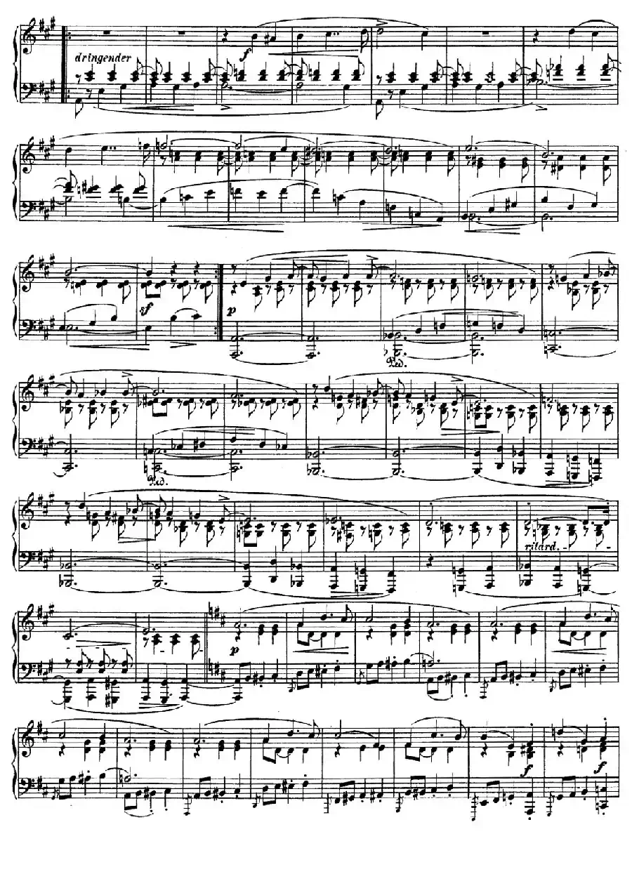 Novelletten Op.21（4）
