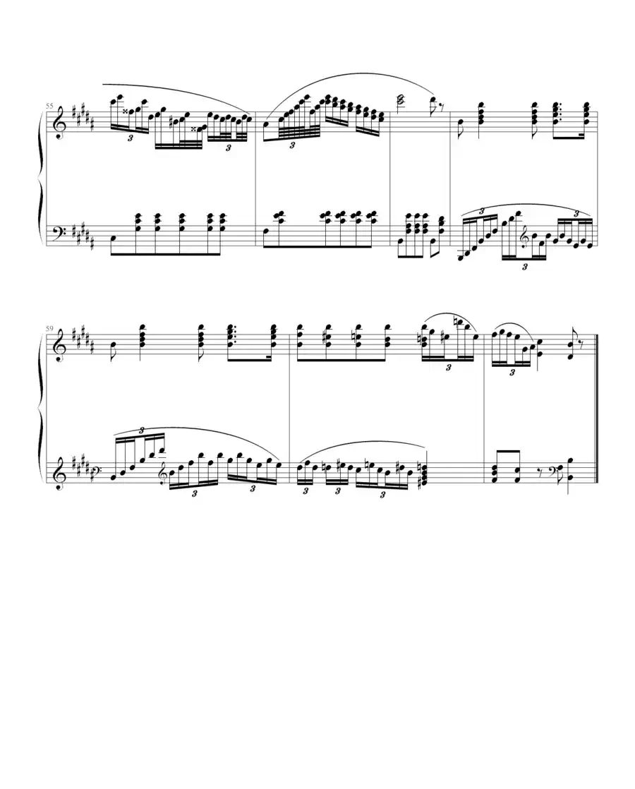 波兰舞曲（肖邦作曲、MCY编配制谱版）