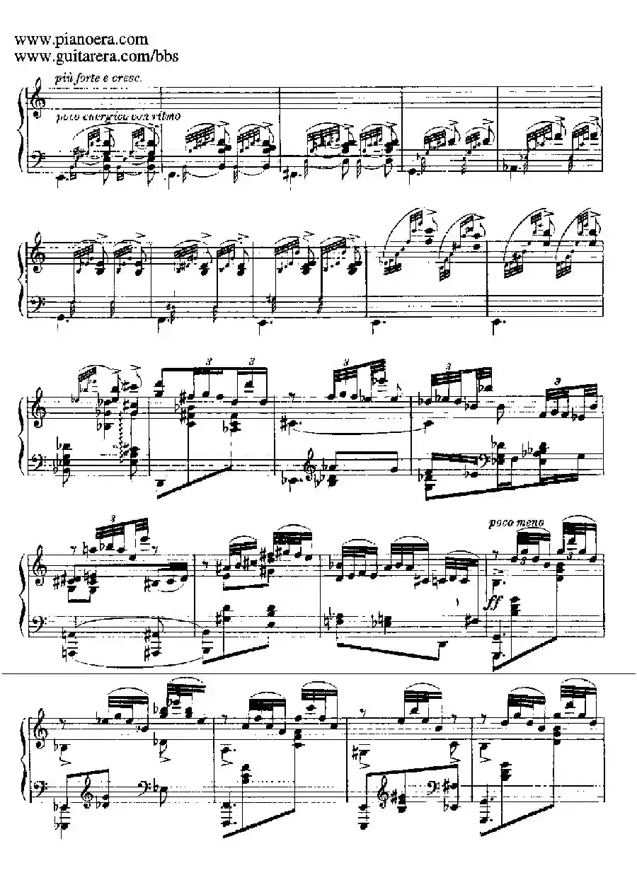 Goyescas（戈雅之画）（6. 幽灵的小夜曲 Serenata Del Espectro）