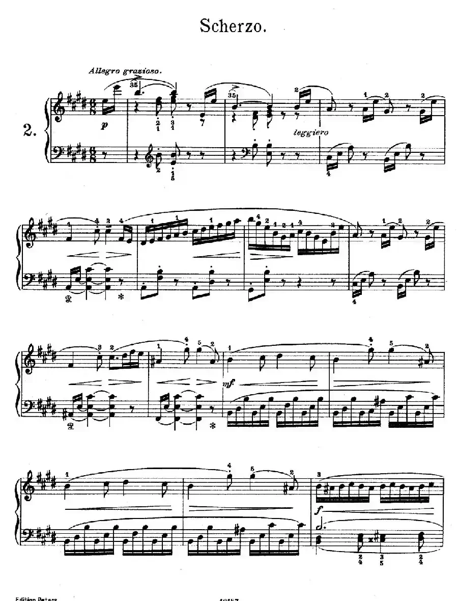 Akvareller Op.19（水彩画·2. 谐谑曲）
