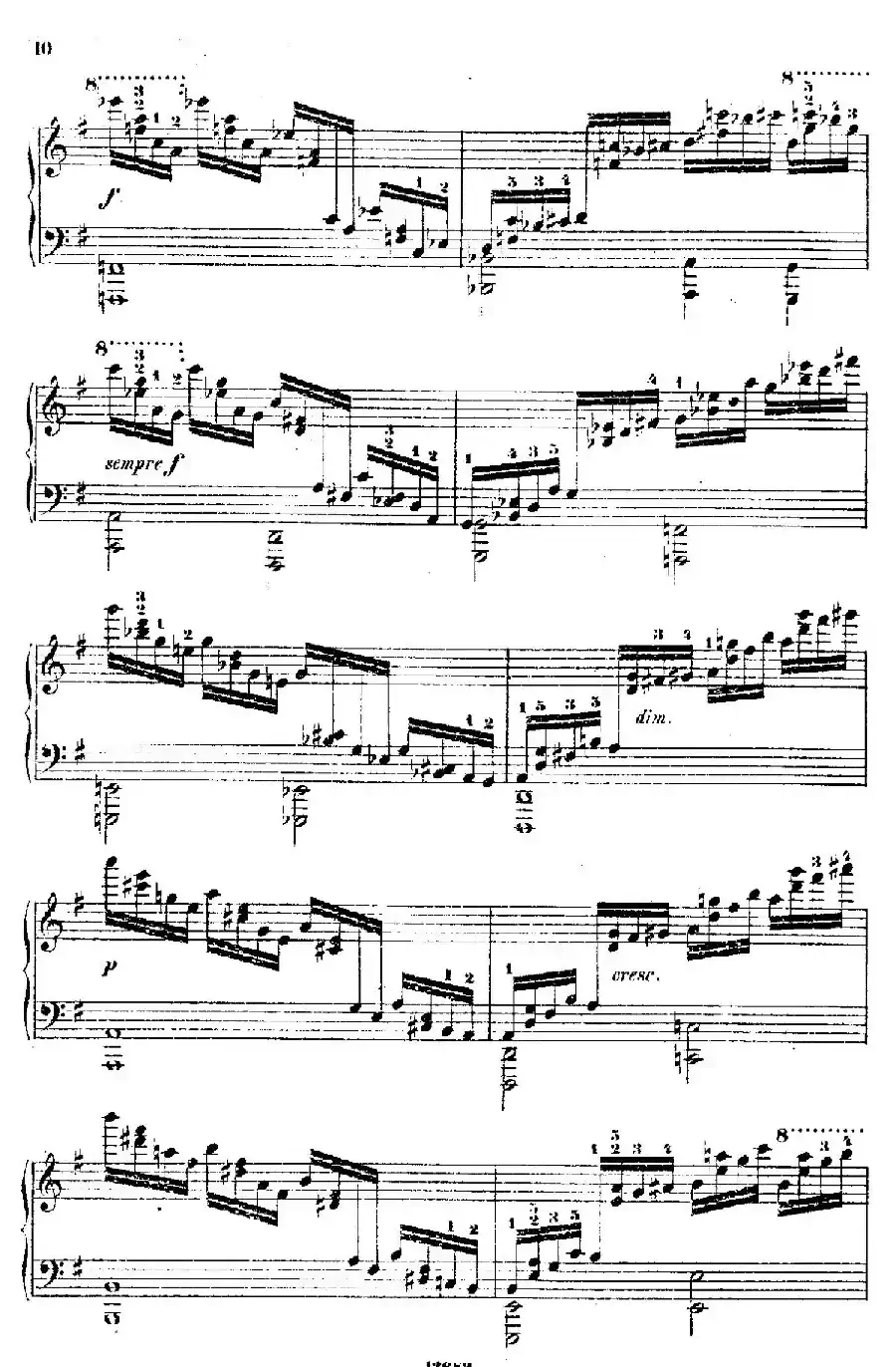 Douze Etudes de Salon Op.5（12首沙龙练习曲·2）