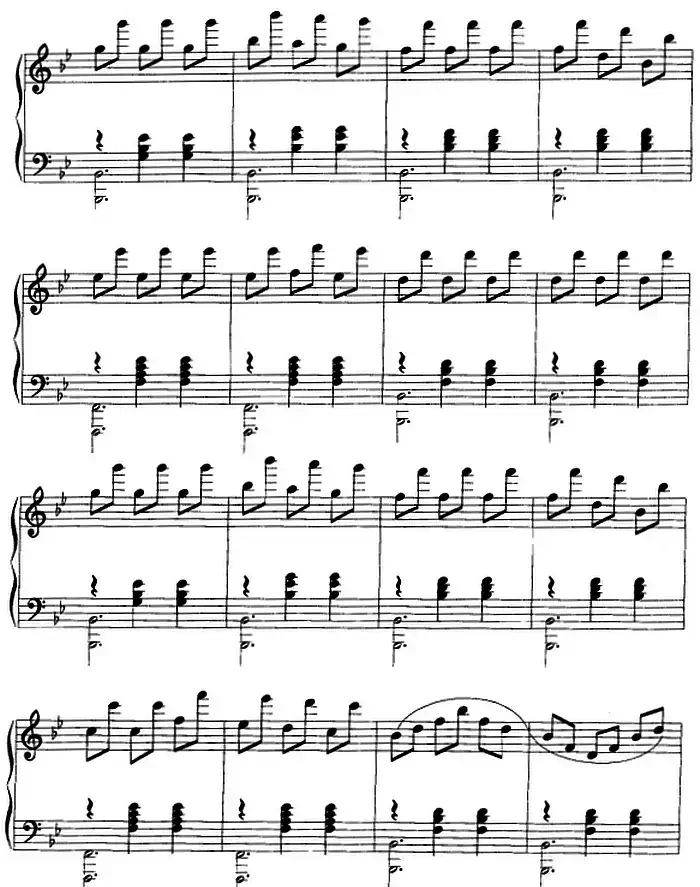 钢琴小品:圆舞曲