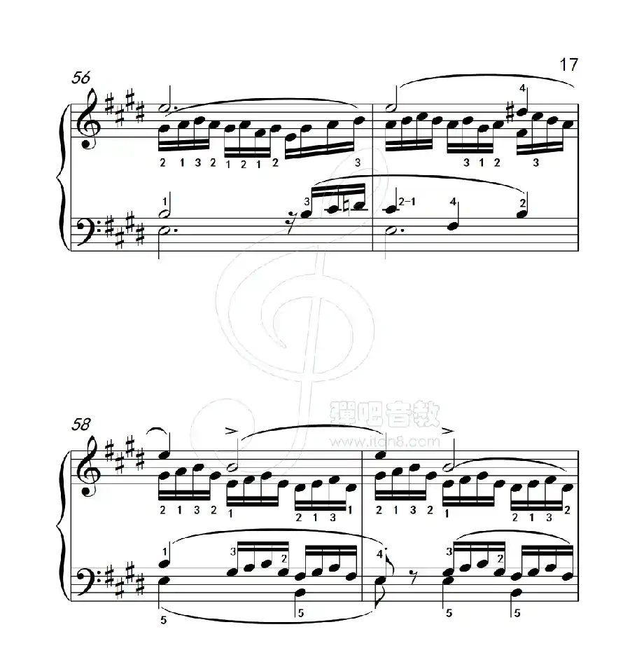 练习曲 56（克拉莫钢琴练习曲60首）