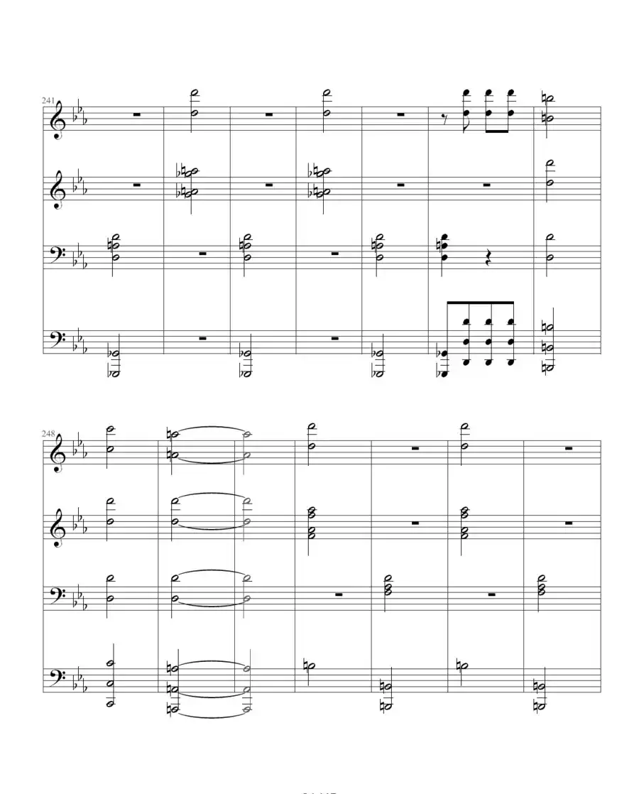 命运交响曲(四手联弹)