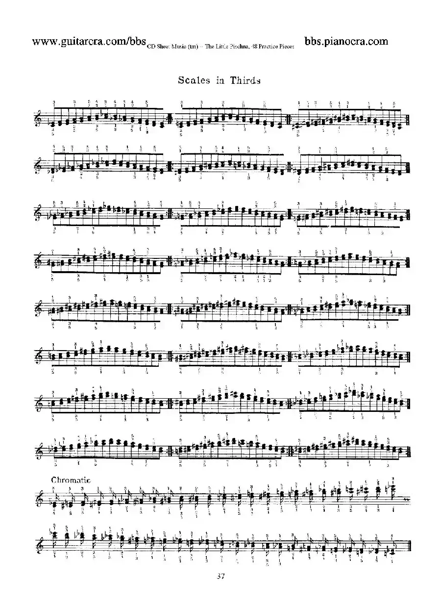 48 Practice Pieces（四十八首钢琴练习曲）