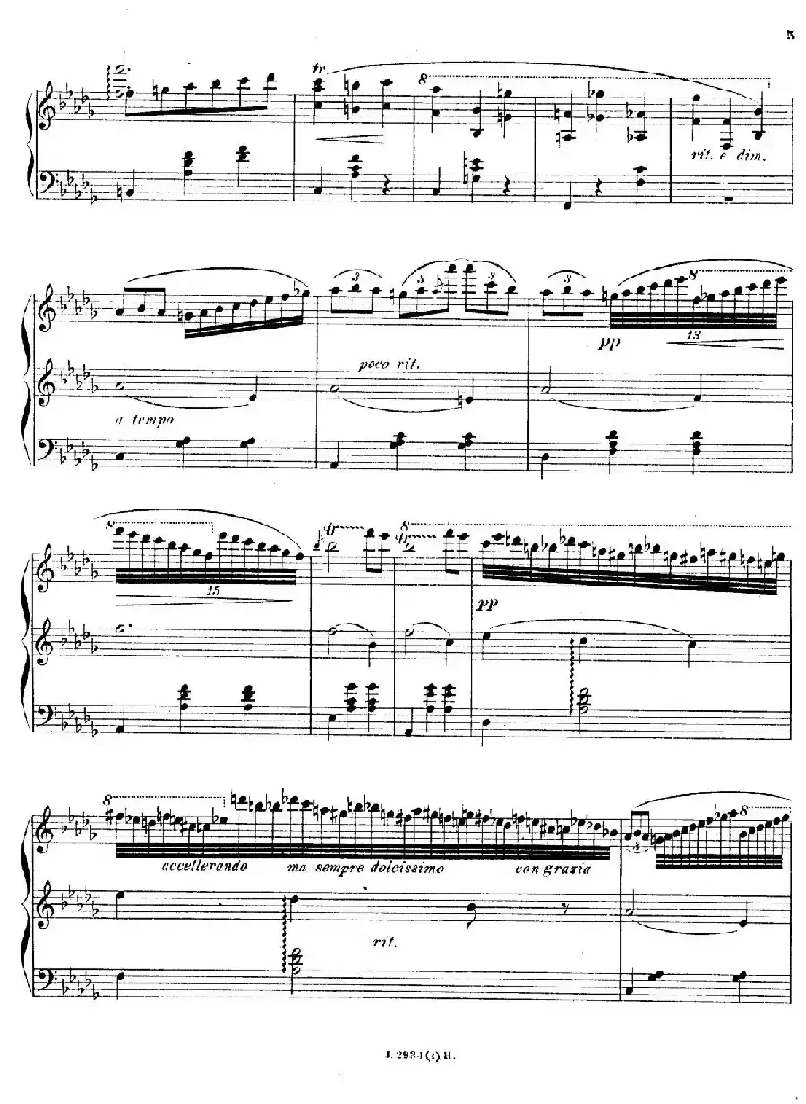 6 Etudes de Concert（6首音乐会练习曲·1）