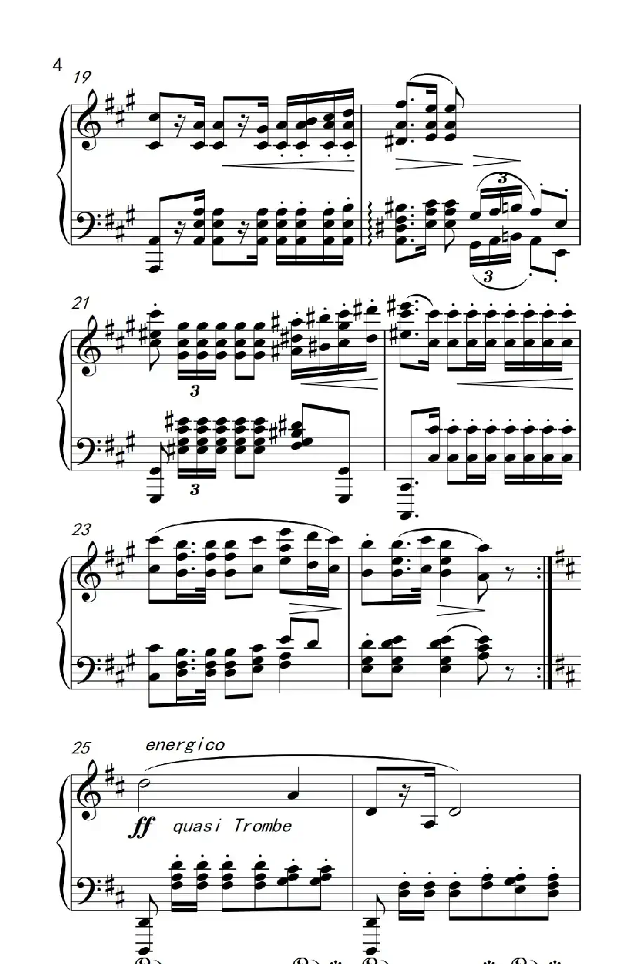 bA大调波兰舞曲