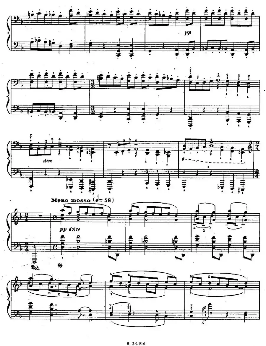Ten Bagatelles Op.5（10首小品·2. d小调）