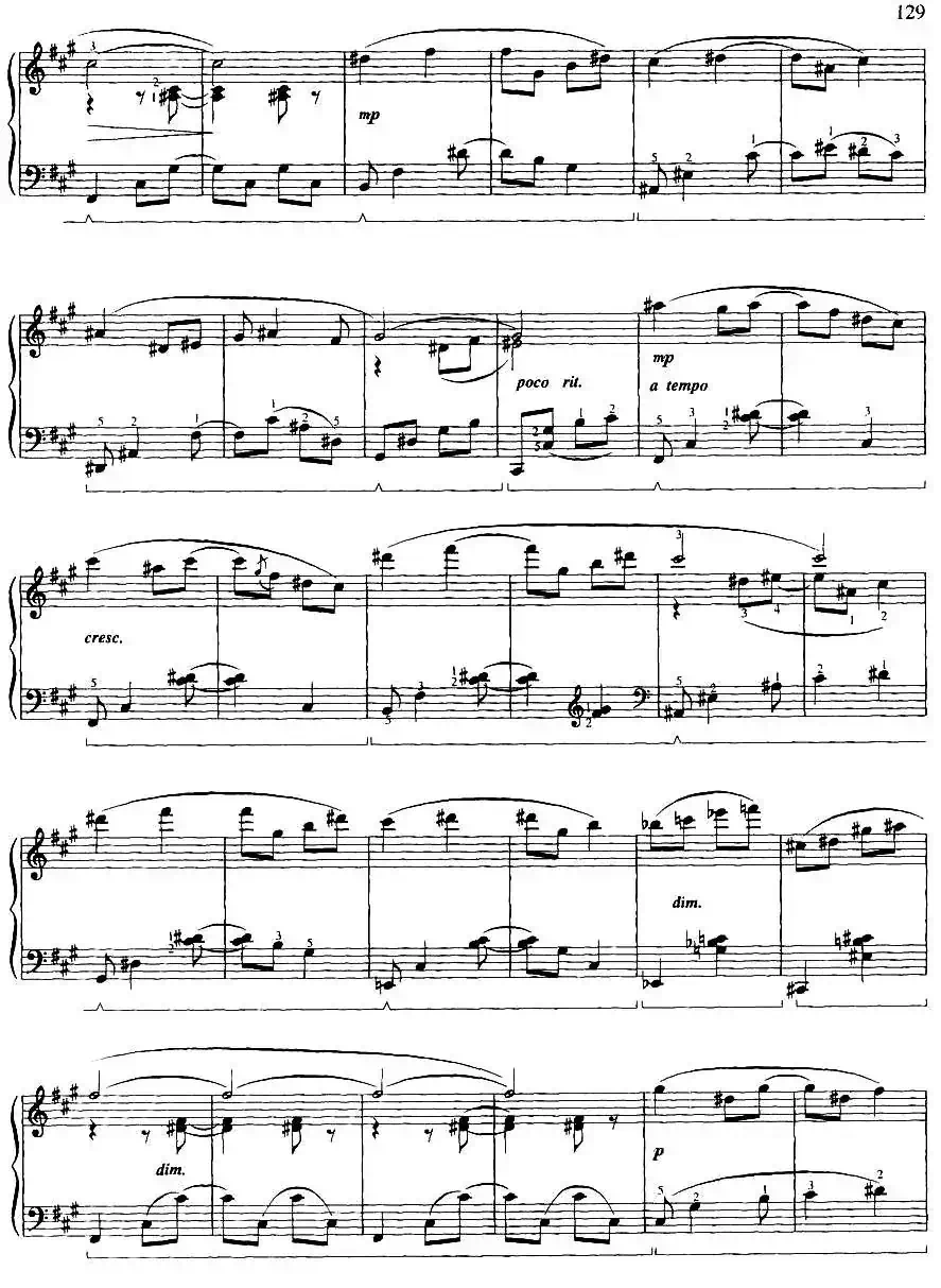 小奏鸣曲（献给—今日的孩子、明日之栋梁）（3）