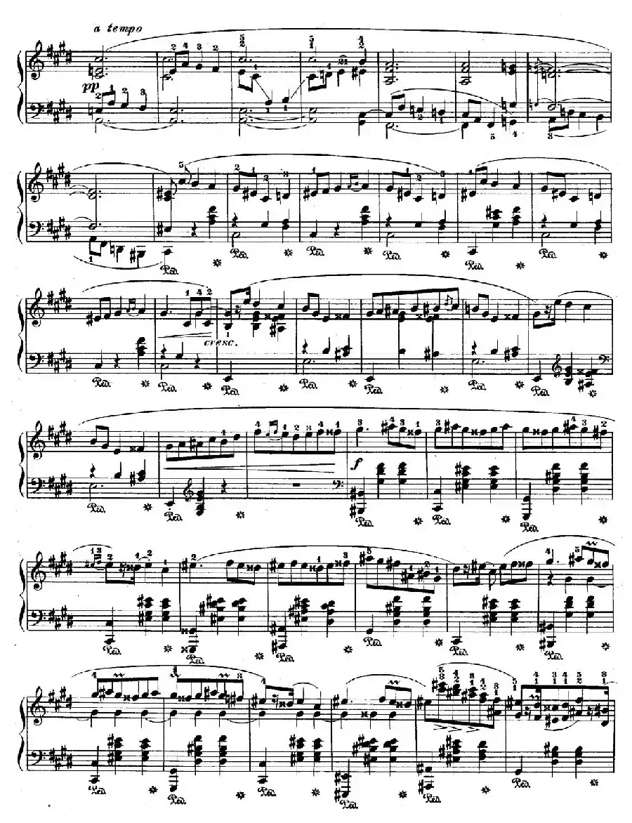 Quatre Mazurkas Op.41（4首玛祖卡·1）