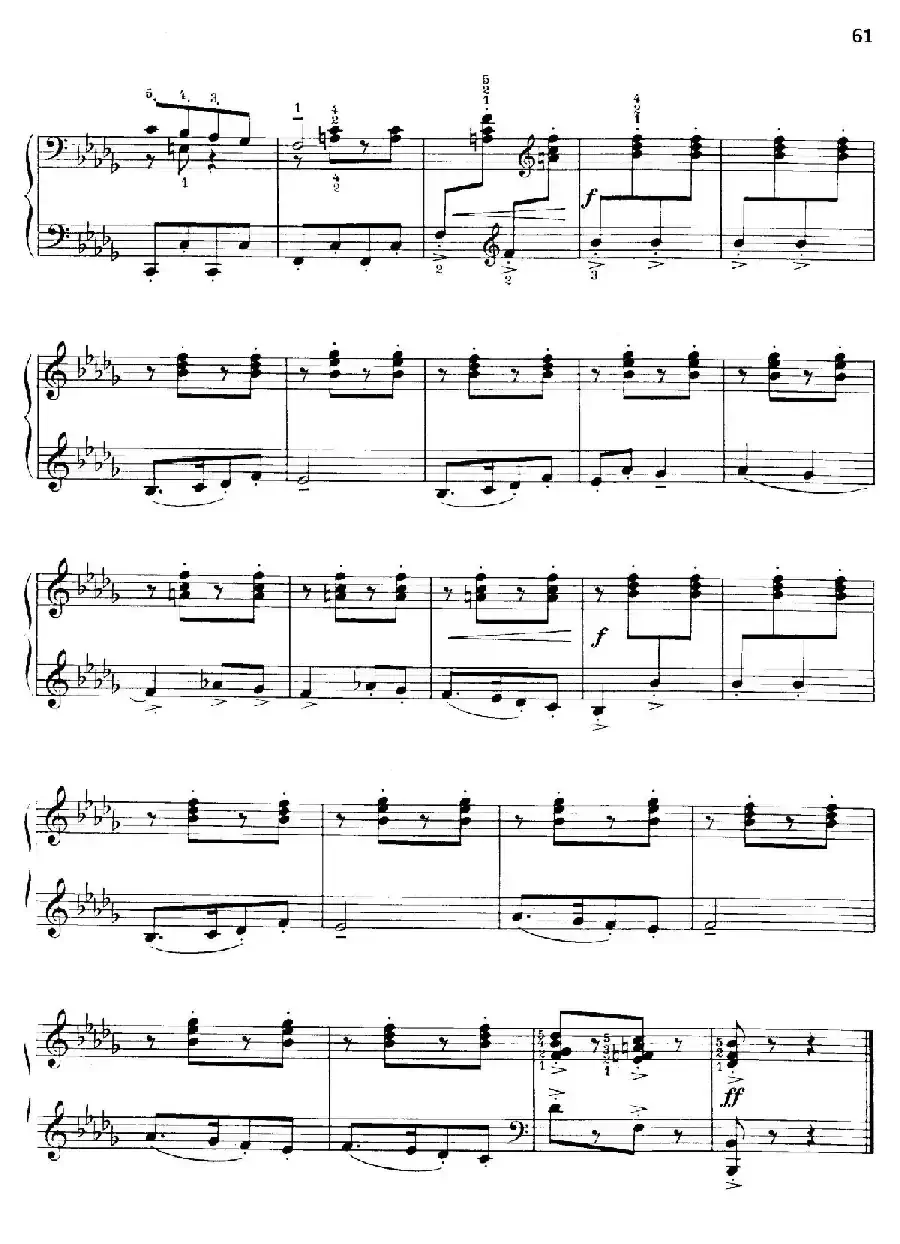 Thirty Pieces For Children Op.27（30首儿童钢琴曲 26—30）