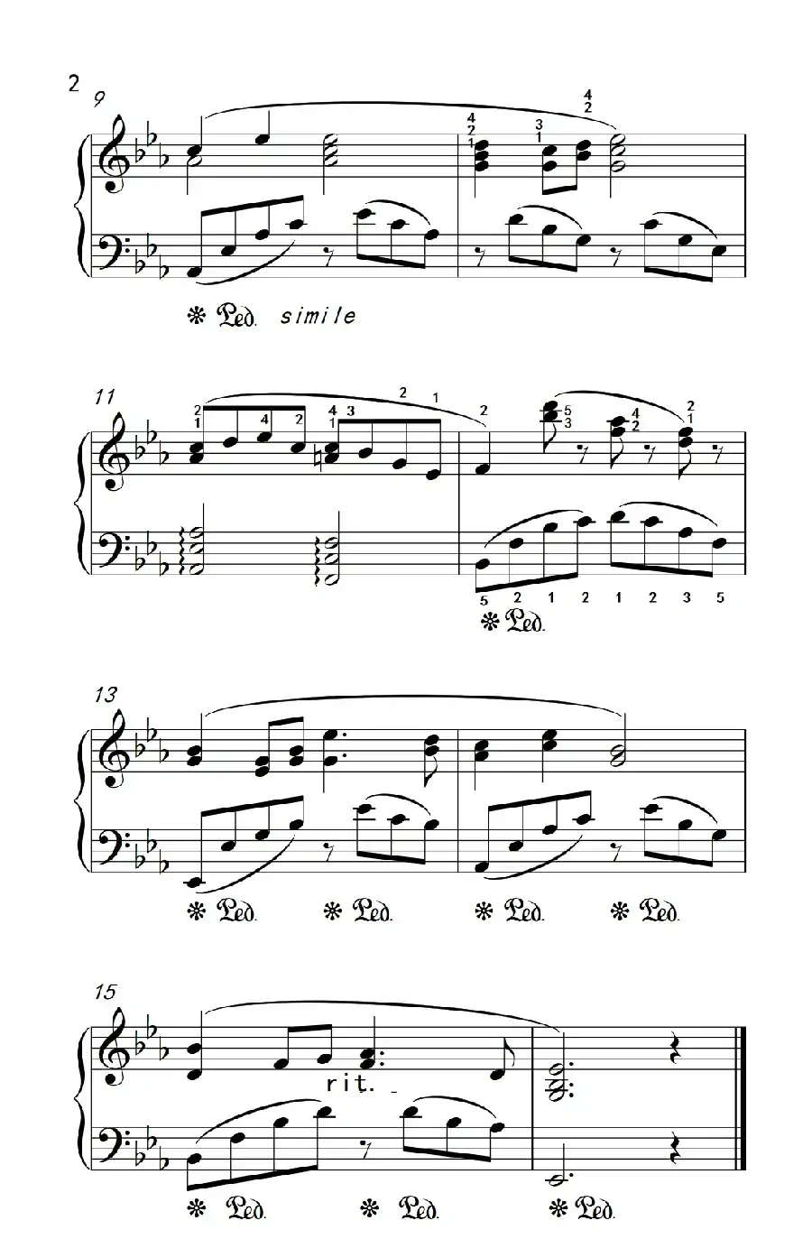 送别 （一）（老年大学 钢琴教程 3）