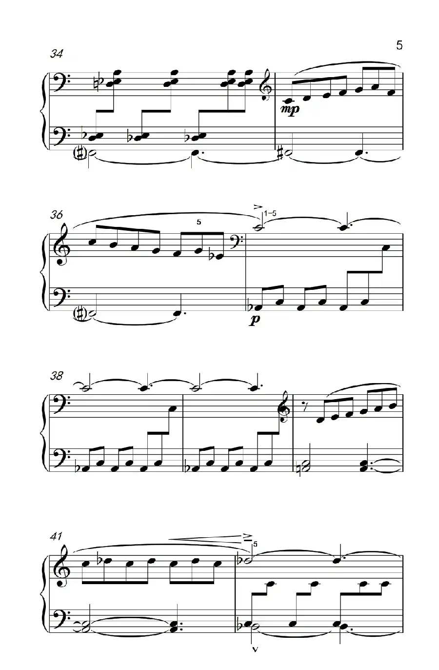 六首保加利亚节奏舞曲 第二首（巴托克 小宇宙 钢琴教程 6）