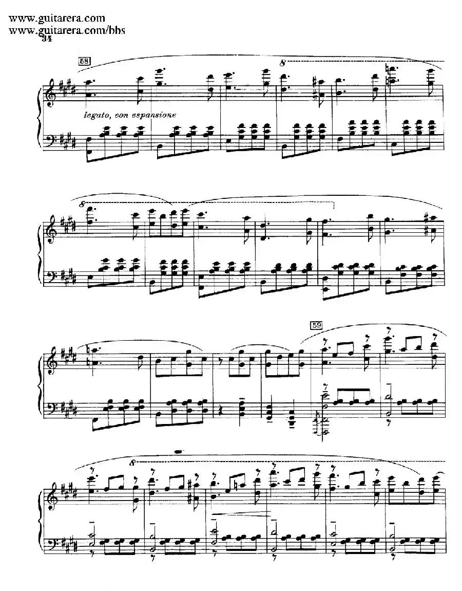 Souvenirs Op.28（纪念曲6. 加洛普舞曲）