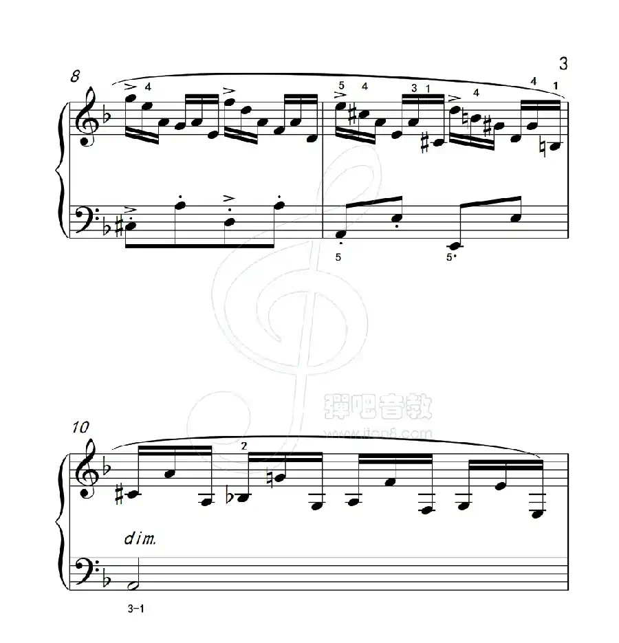 练习曲 18(克拉莫钢琴练习曲60首)