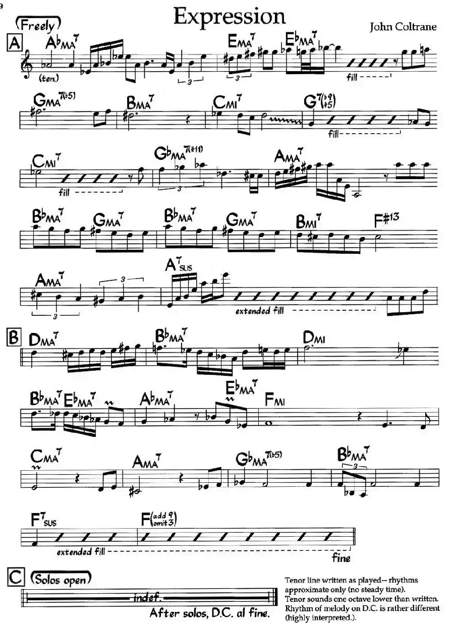 Expression(表情)(爵士钢琴曲)