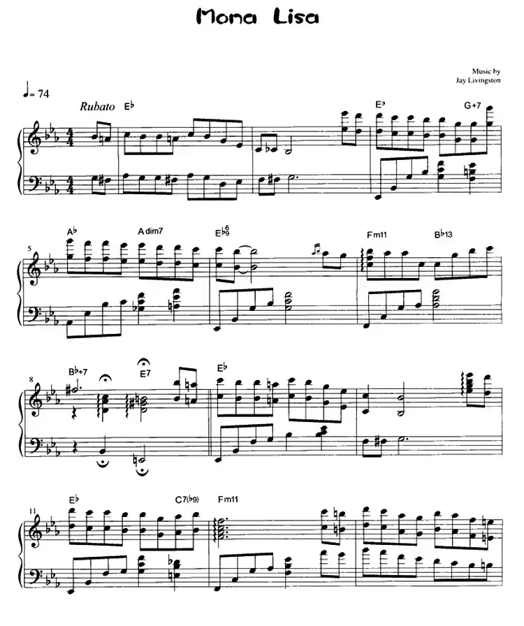 Mona Lisa（蒙娜丽莎）