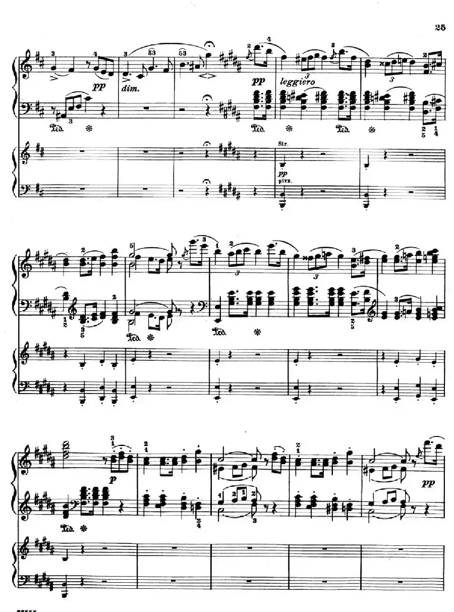 Capriccio Brillante in B Major Op.22（B大调华丽随想曲·双钢琴）