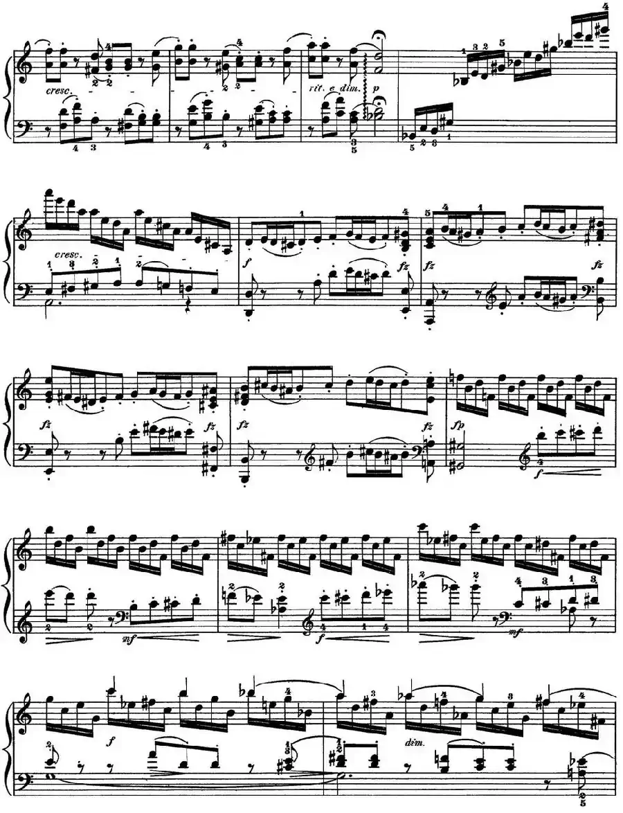 二十八部钢琴协奏曲 No.21（P46-54）
