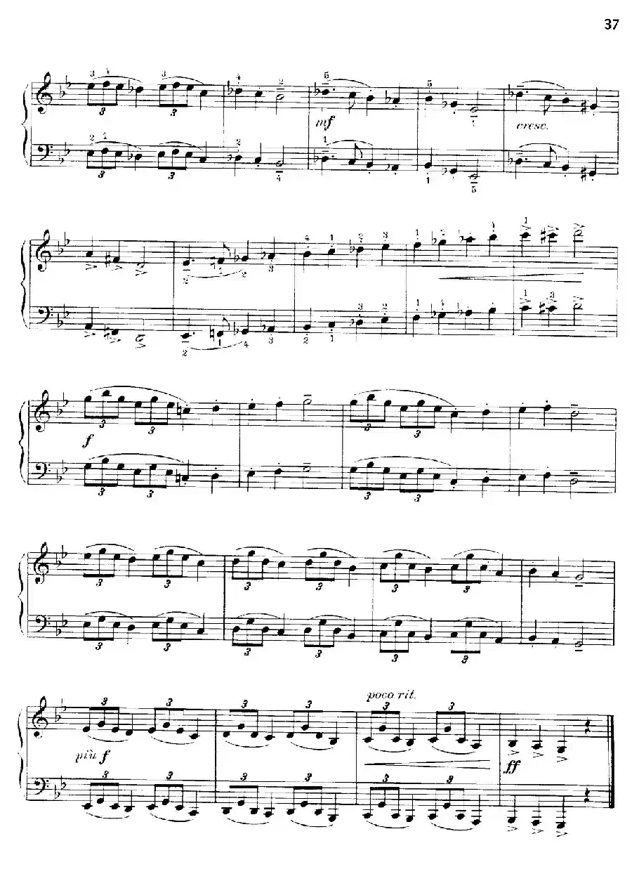 Thirty Pieces For Children Op.27（30首儿童钢琴曲 21—25）