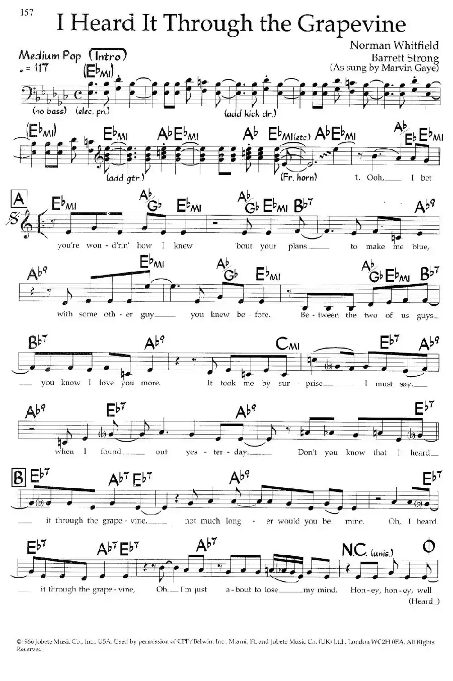 I Heard It Throngh the Grapevine