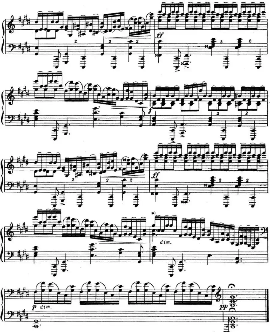 斯克里亚宾 钢琴练习曲 Op.42 No.5 Alexander Scriabin Etudes