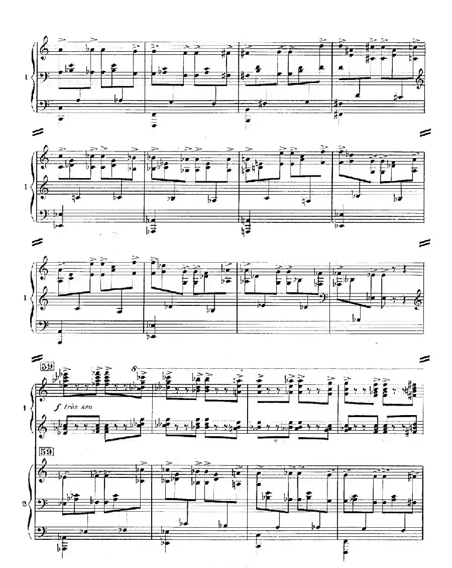 Concerto for 2 Pianos in d Minor（d小调双钢琴协奏曲· 第三乐章）