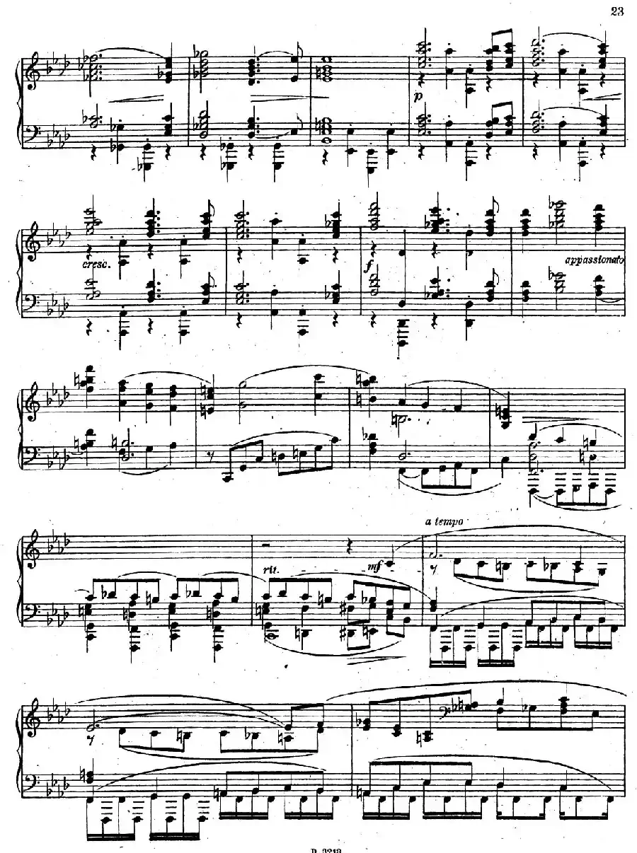 Four Pieces 4首小品 Op.2（Ⅲ）