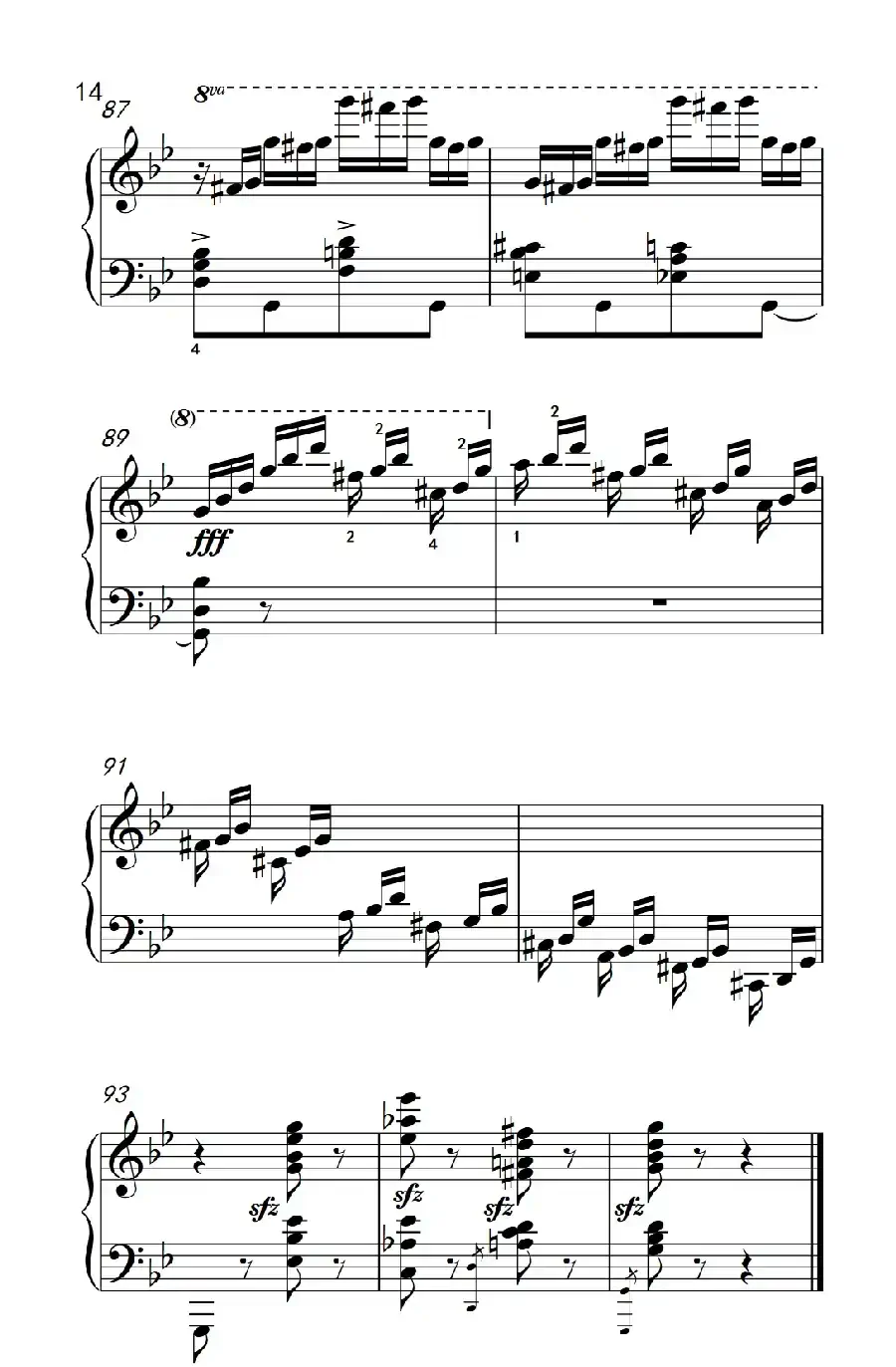 第九级3.练习曲 No.2（中央音乐学院 钢琴（业余）考级教程 7-9级）