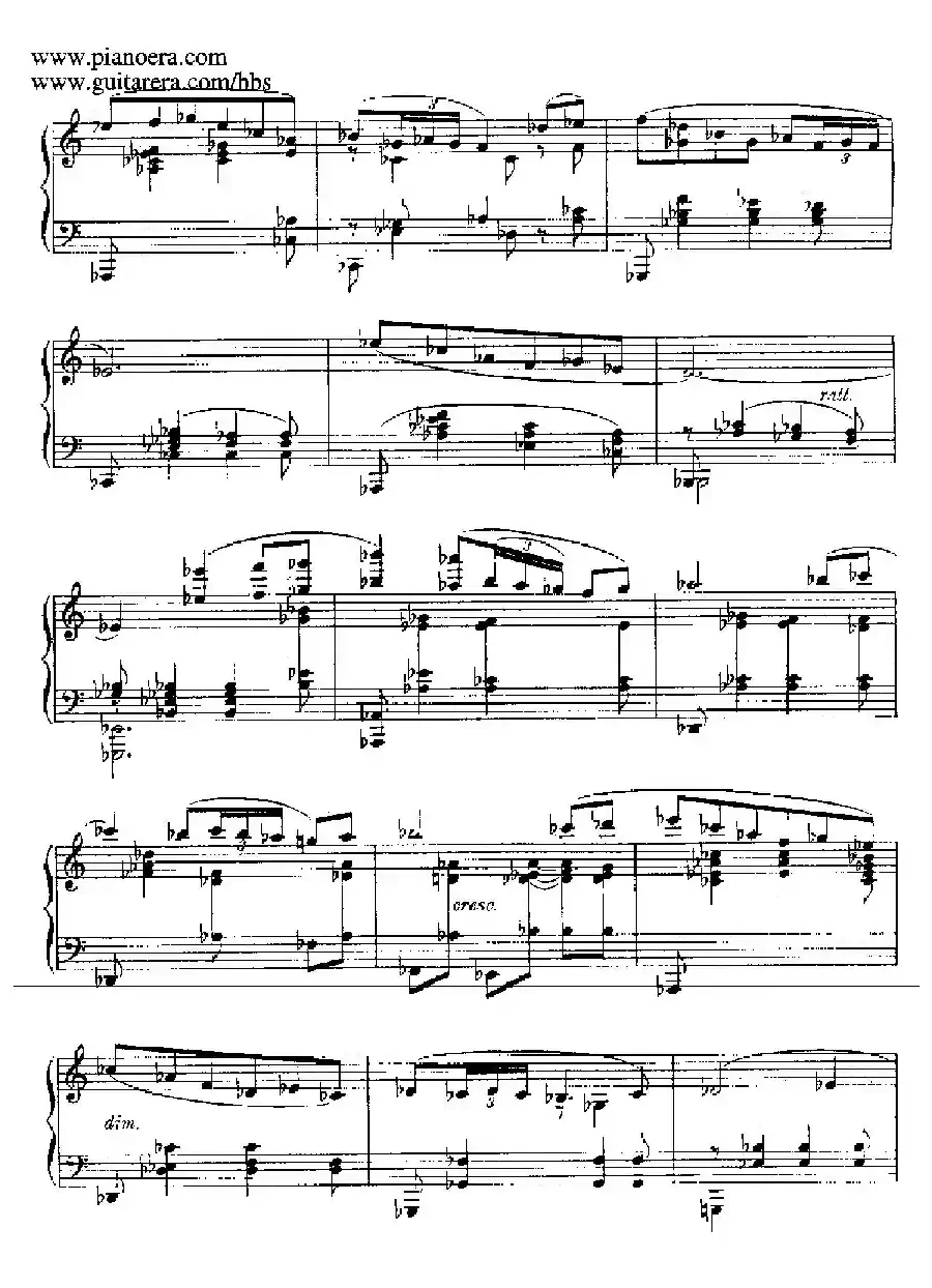 Goyescas（戈雅之画）（5. 爱与死 El Amor Y La Muerte）