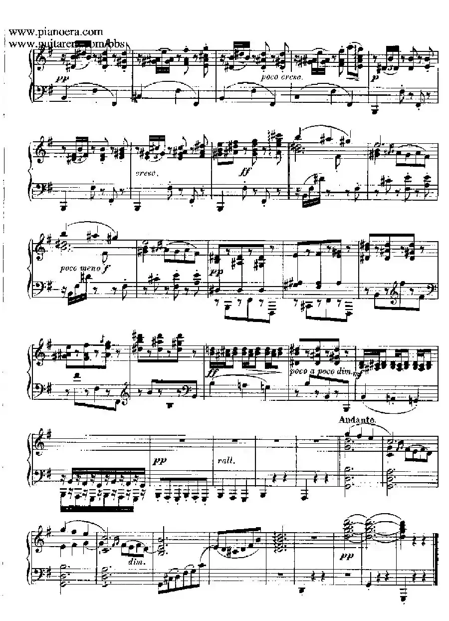 12 Spanish Danses Op.37（12首西班牙舞曲·7）