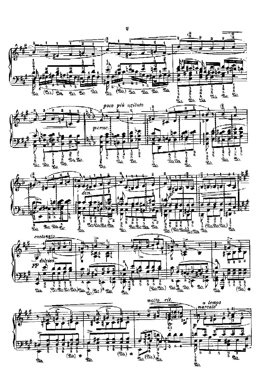 53首以肖邦练习曲为素材而作的练习曲（No.21）
