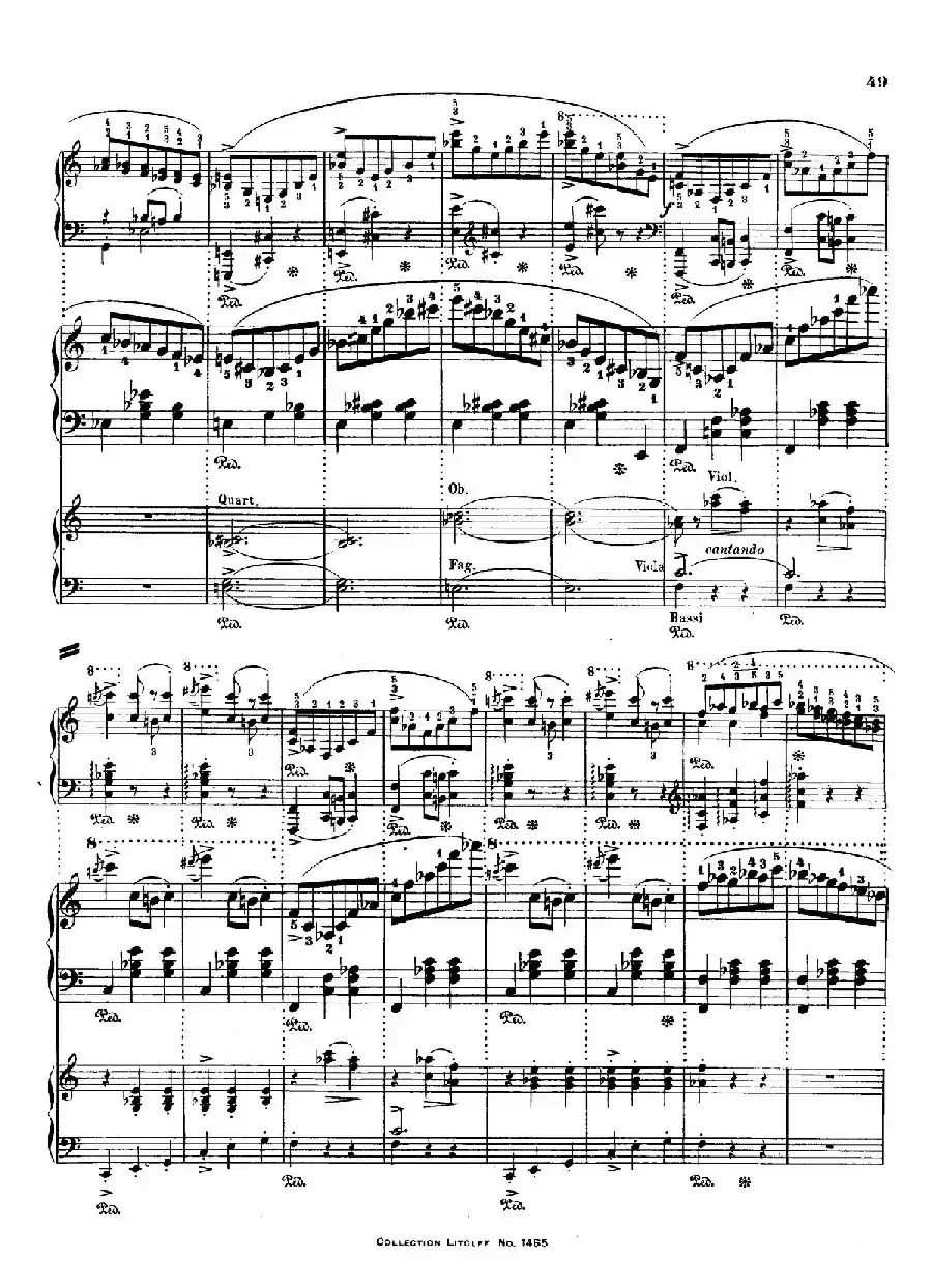 Piano Concerto No.1 in C Major Op.11,（C大调第一钢琴协奏曲·双钢琴）
