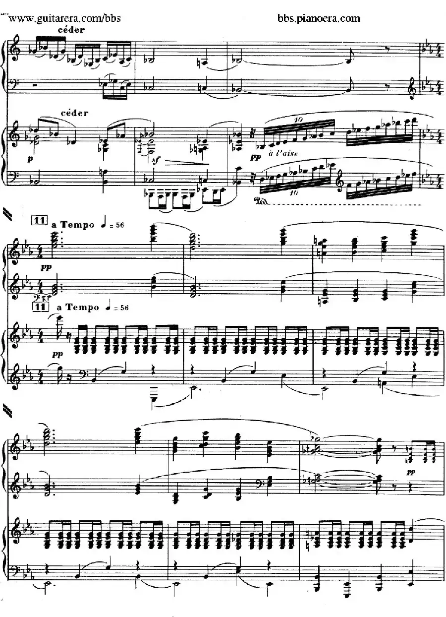 Piano Concerto in c-sharp Minor（升c小调钢琴协奏曲·第二乐章）