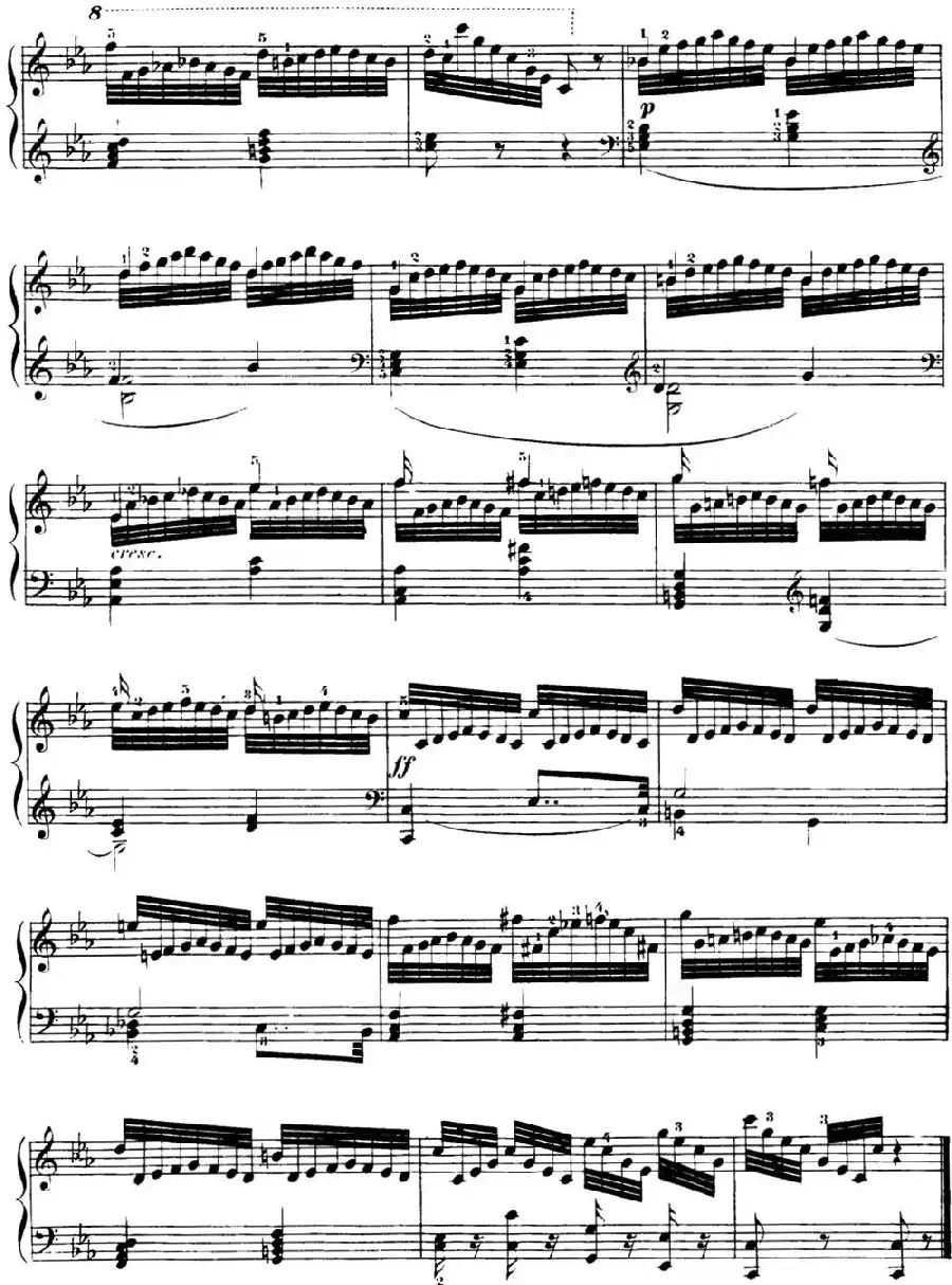 40首车尔尼Op.299钢琴快速练习曲（NO.21）