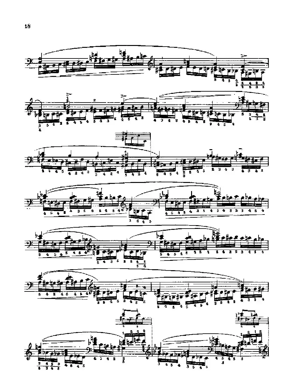 53首以肖邦练习曲为素材而作的练习曲（No.3）