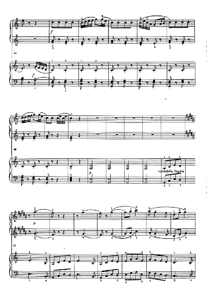 An Overheard Tune - 4 Hands（偶闻的小调·四手联弹）