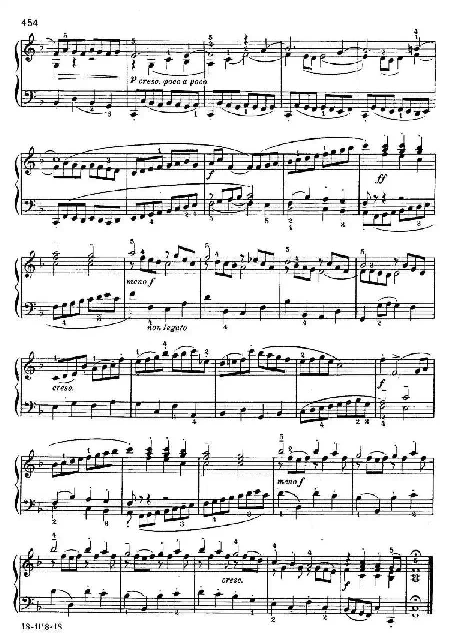 Italian Concerto BWV 971 （意大利协奏曲）