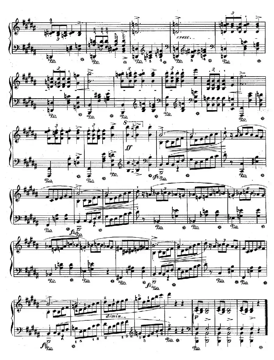 Quatre Mazurkas Op.41（4首玛祖卡·3）