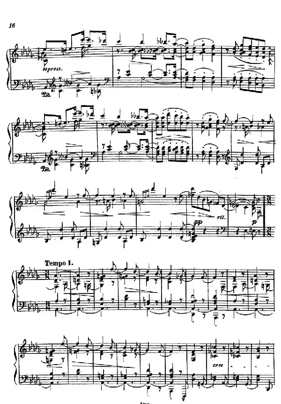 16 Preludes Op.9（16首前奏曲·14）