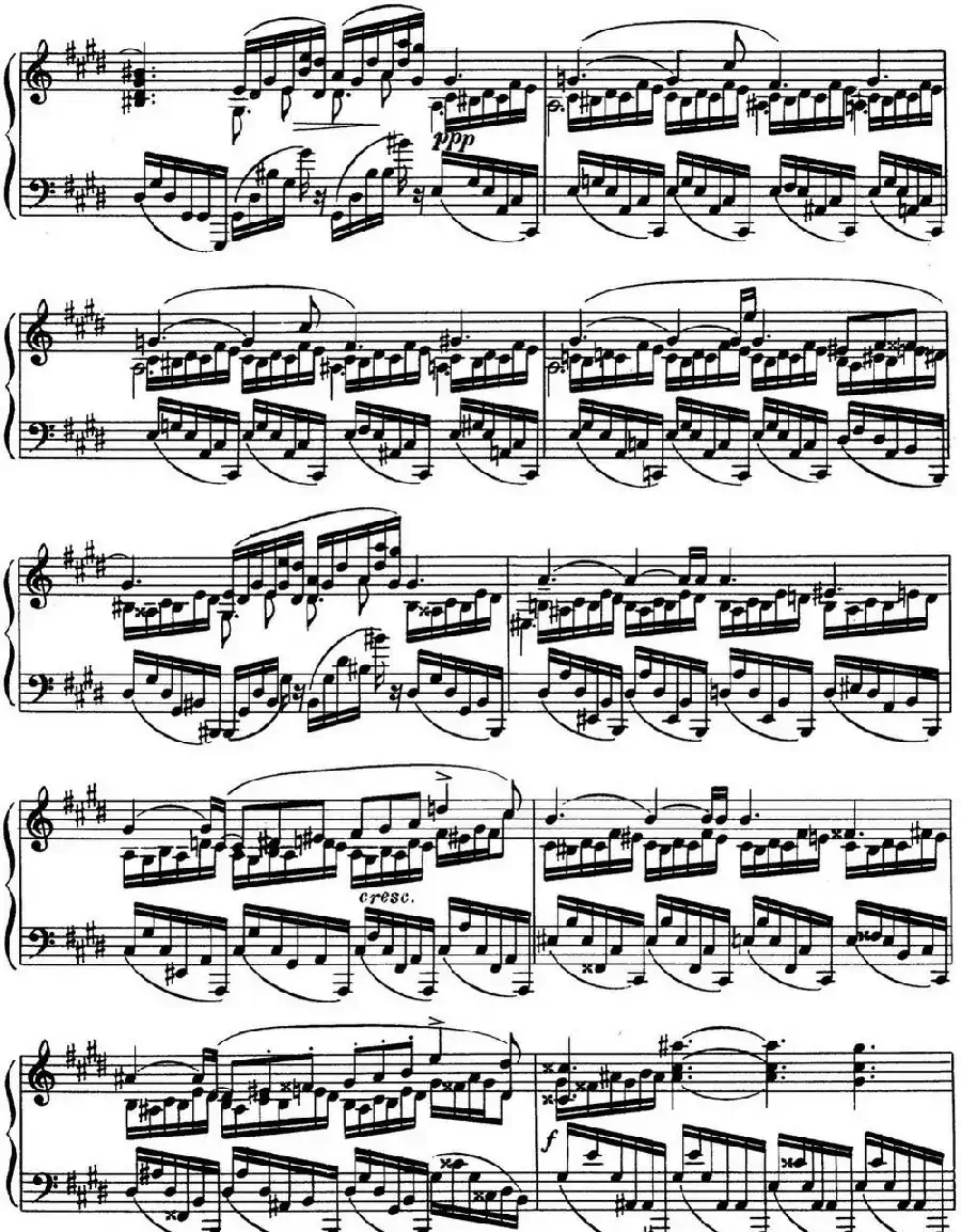 斯克里亚宾 钢琴练习曲 Op.42 No.5 Alexander Scriabin Etudes