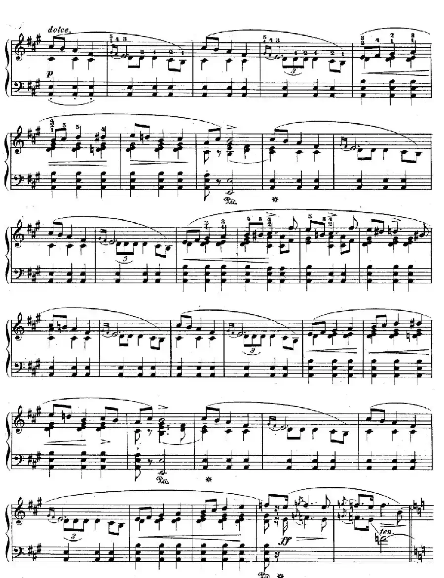 Quatre Mazurkas Op.17（4首玛祖卡舞曲·4）