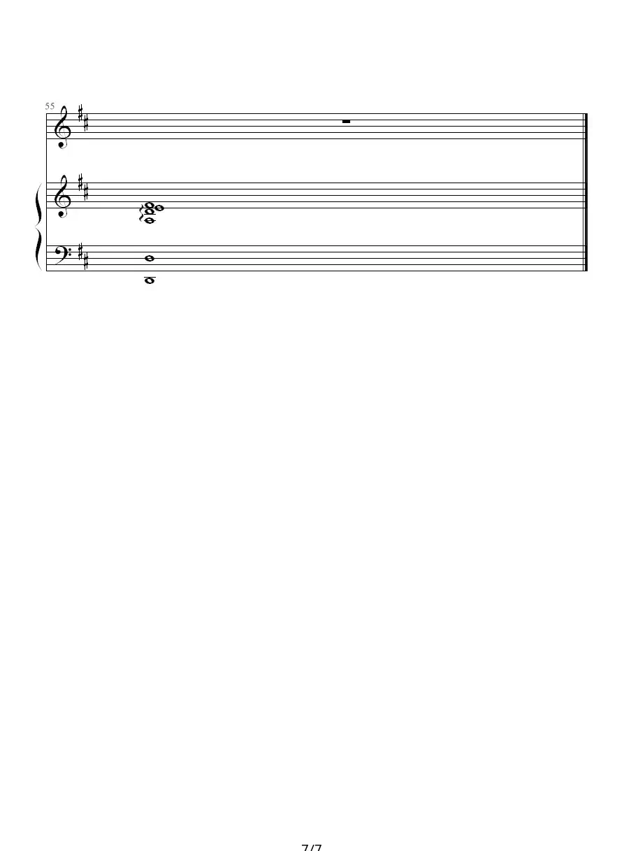 Now that she'e gone（钢琴伴奏谱）