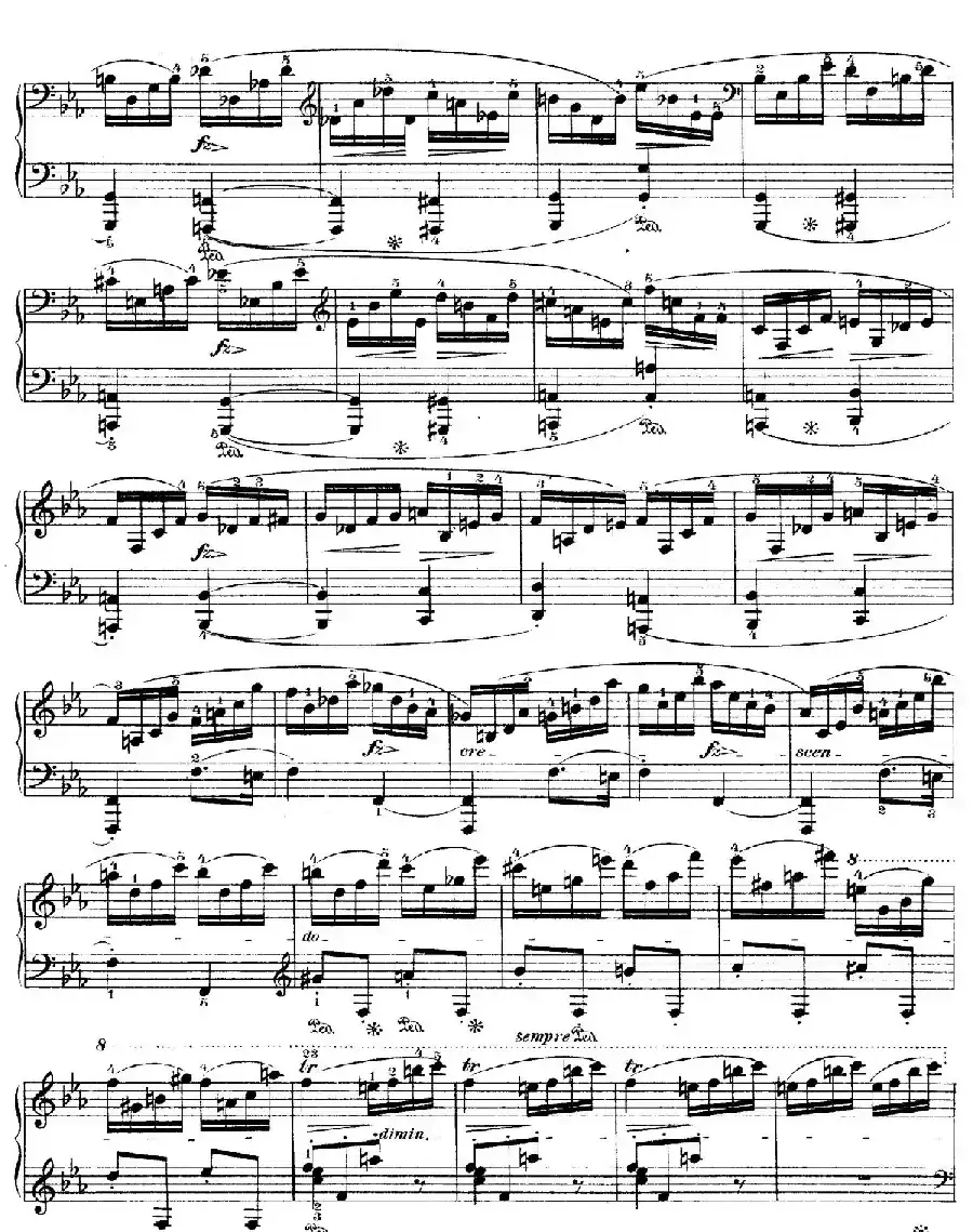 Rondo in E flat Major Op.16（降E大调回旋曲）