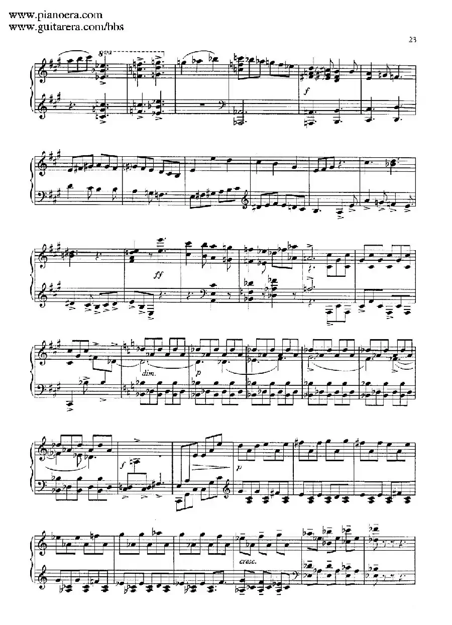 Two Pieces for Piano H.179（2首钢琴作品）